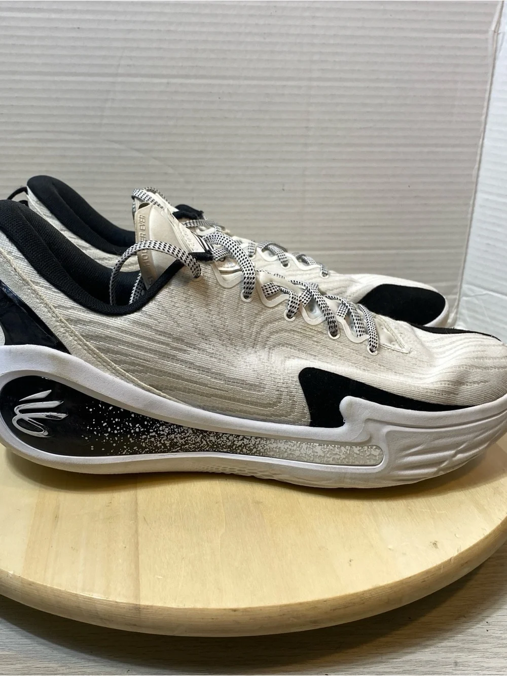 Under Armour Curry 12 Team Basketball Shoes White Men's Size 11.5